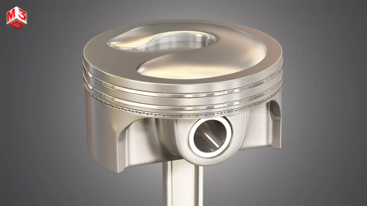 Piston 3D model by markos3d - Polygon mesh