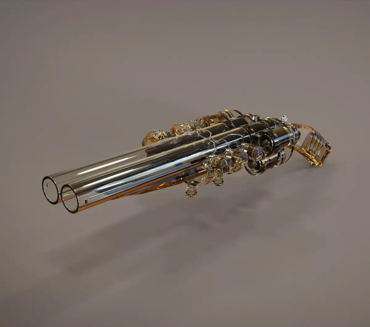 Double Rifle 3D model