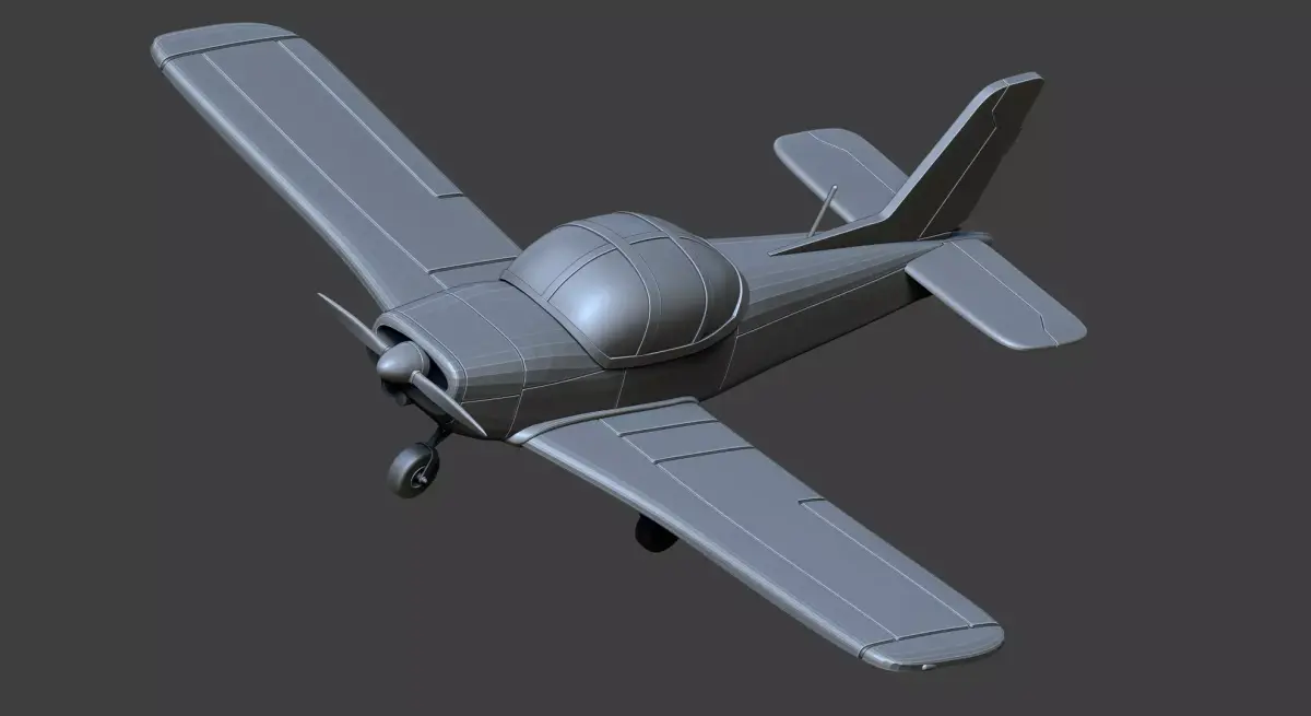 T23 AIRPLANE 3D print model