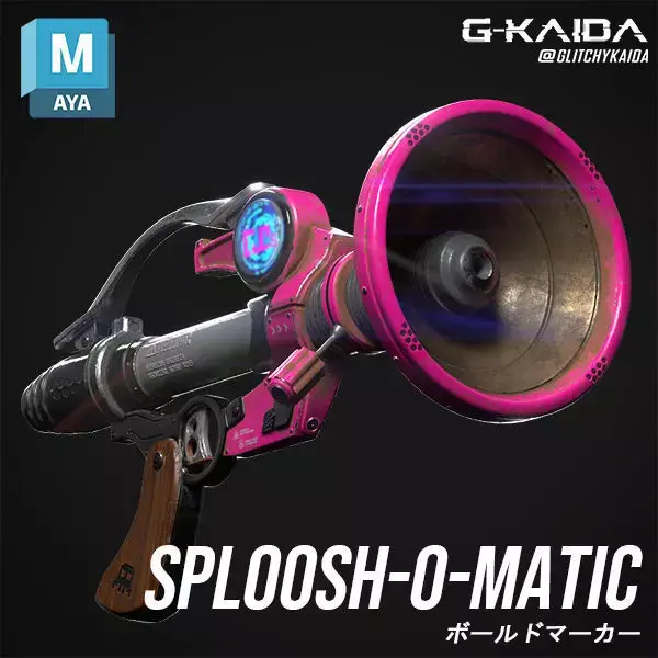 Prop - Weapon - Sploosh-o-Matic 3D model