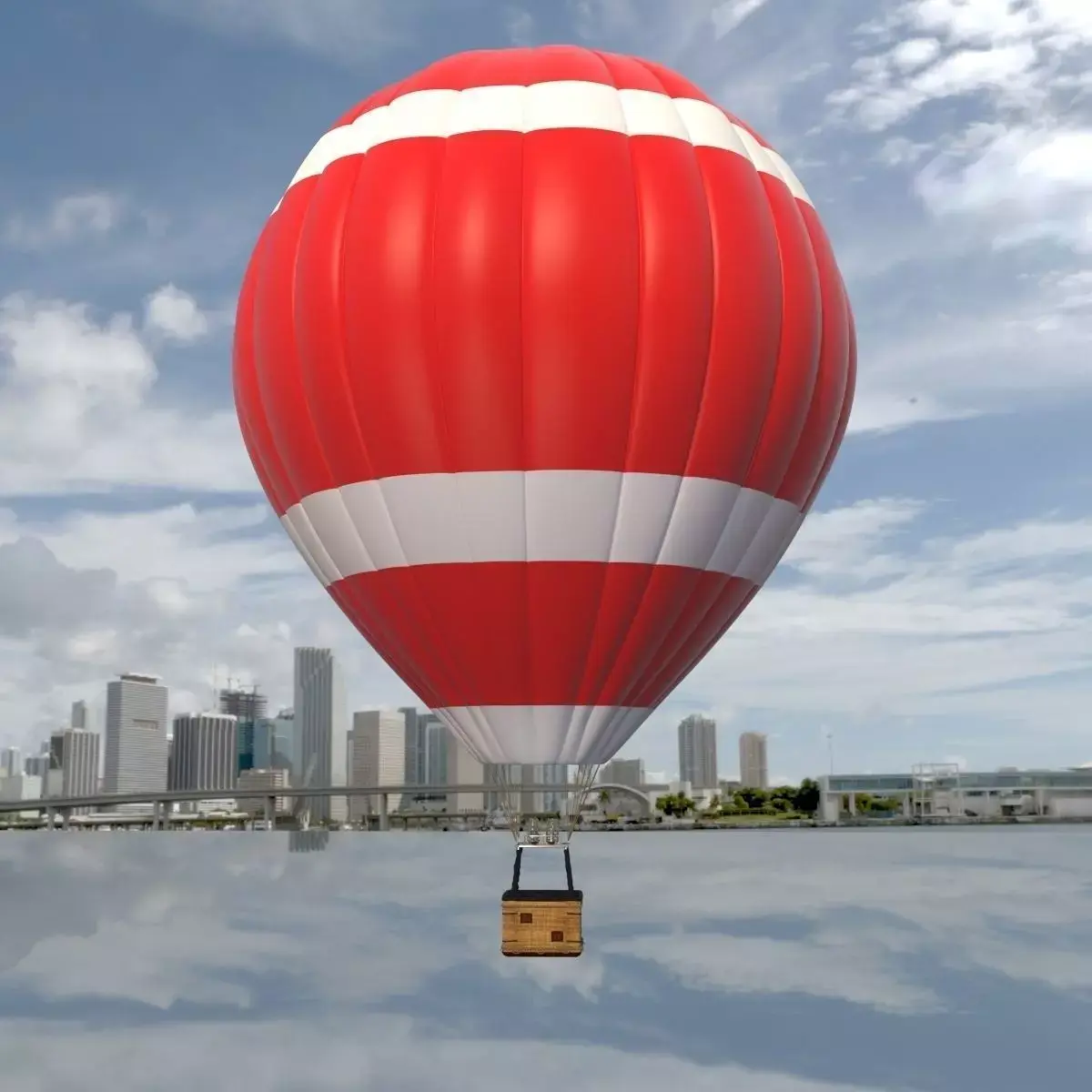 Balloon Hot Air 3D model