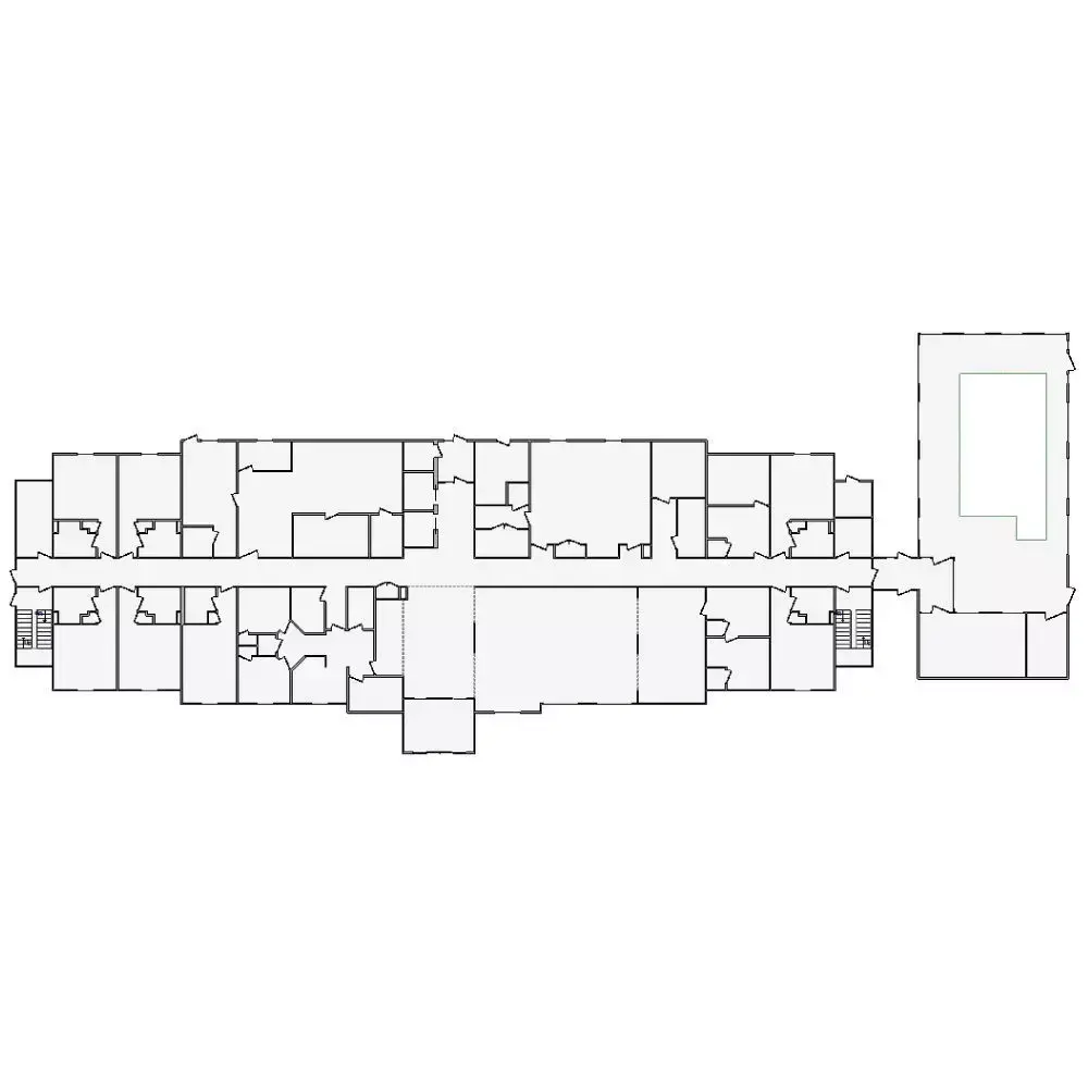 Commercial Interior Sketch - 36001-45000 SF - Xactimate 3D model
