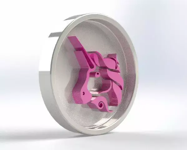 UNI 3D Part STL and IGES 3D print model 3D print model