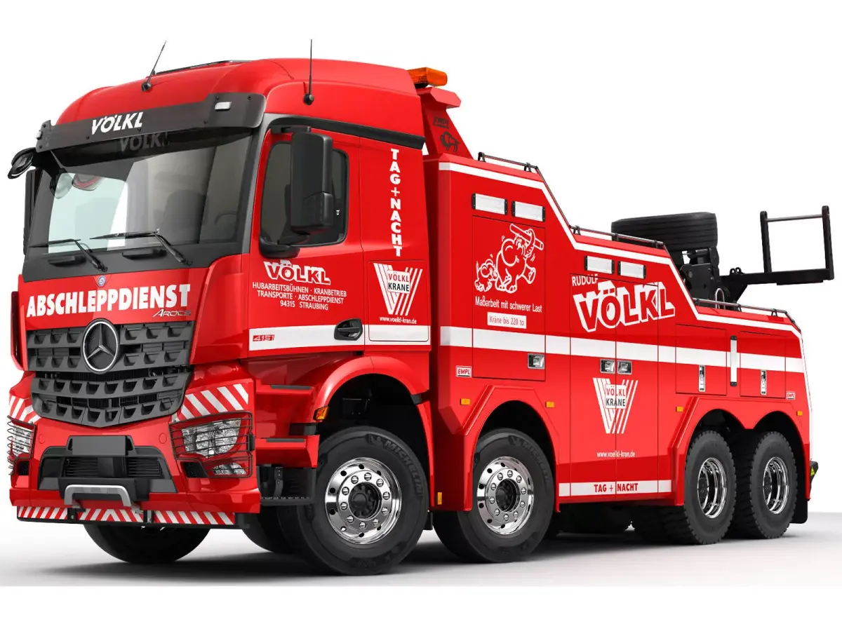 Mercedes Arocs Tow Truck 8X4 3D model purchase