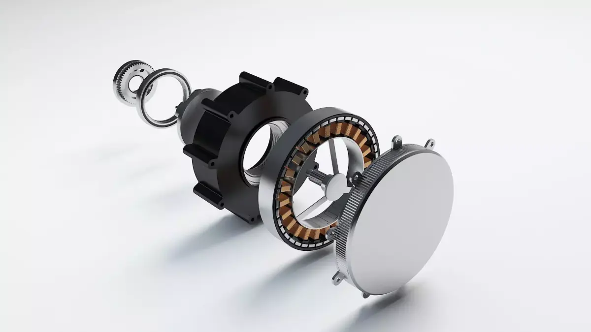 Intelligent Electrical Appliance Motor 3D model