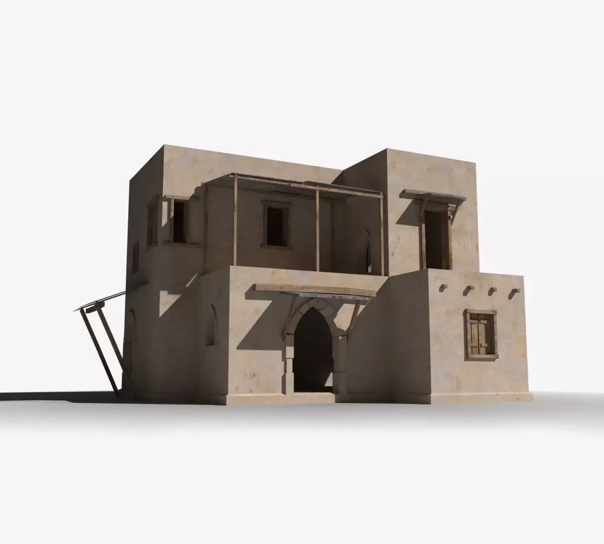 Arab x29 Low-poly 3D model purchase