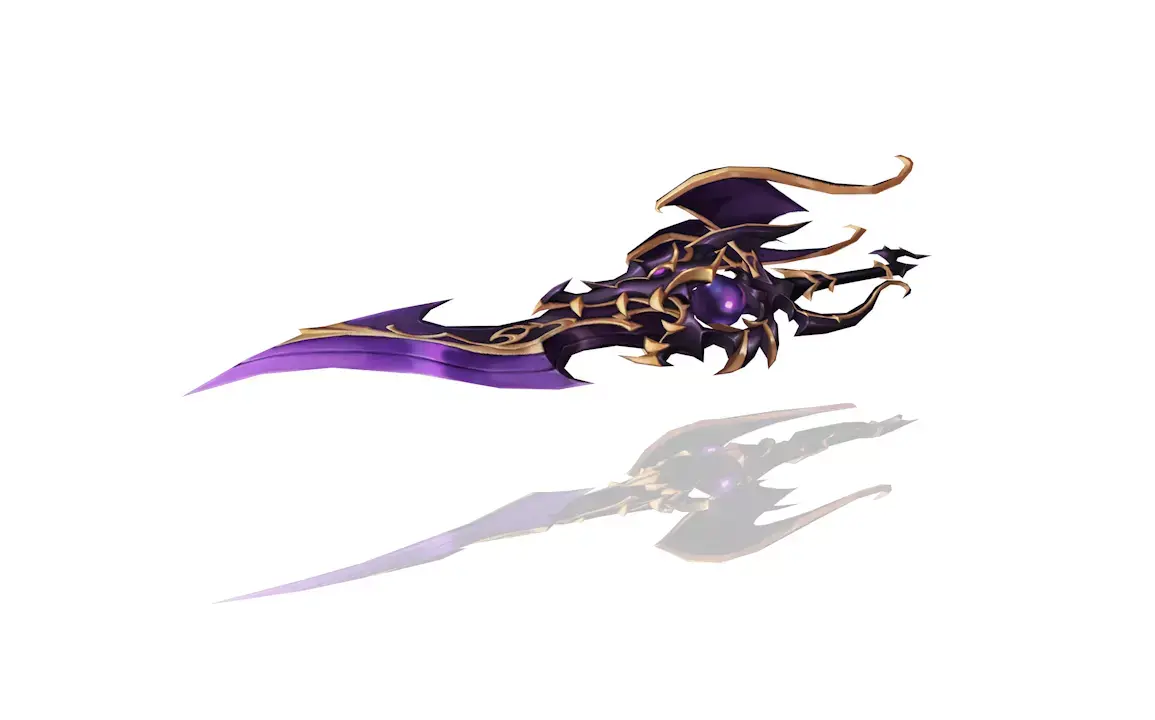 Demonic Sword Low-poly 3D model purchase