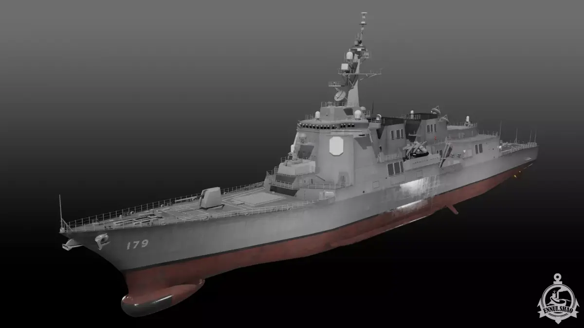 JS Maya DDG-179 3D model