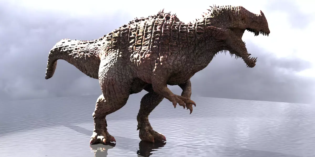Viking Dinosaur 3D model