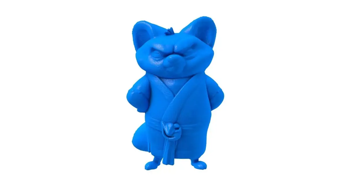 Kung Fu Style Panda STL -  Martial Arts Panda 3D Model  3D print model