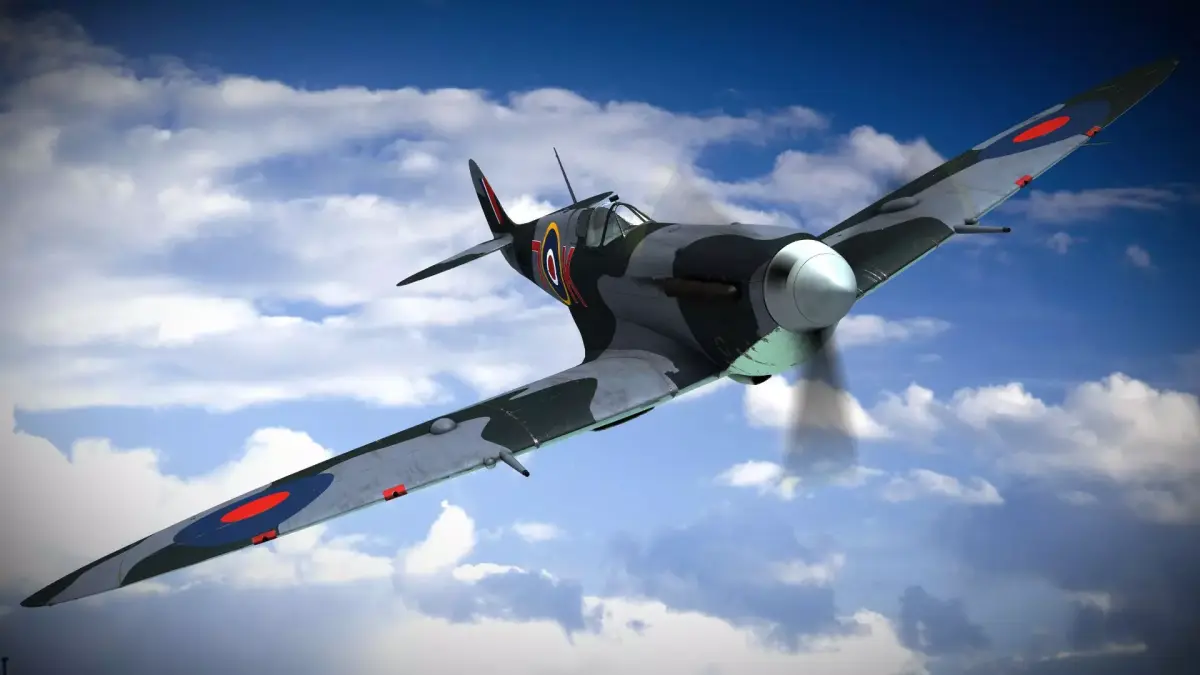 SUPERMARINE SEAFIRE MK IIC 880th Squadron Free 3D model