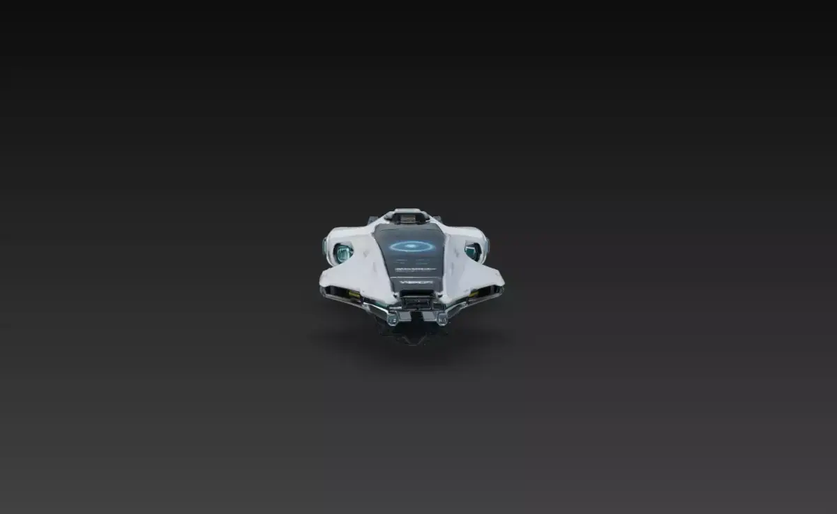 Sci-Fi Recon Scout Drone Ship 3D Print STL 3D print model