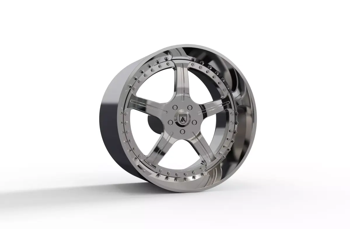 ASANTI AF118 WHEEL 3D MODEL 3D model