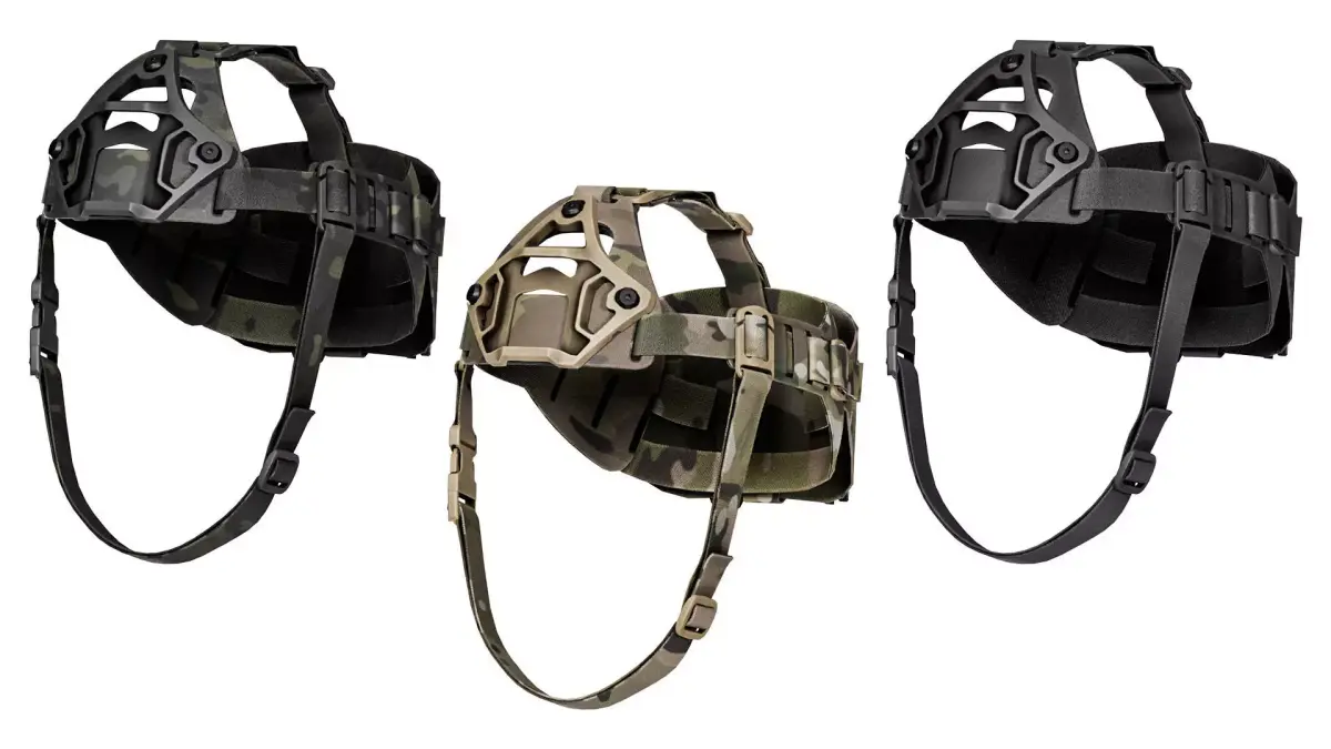 TRACER TACTICAL NVG HEAD HARNESS Low-poly 3D model
