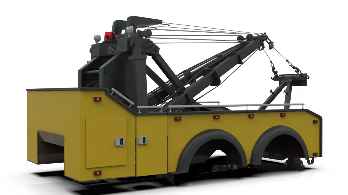 Holmes 850 Twin-Boom Wrecker System - 3D Printable Edition 3D print model