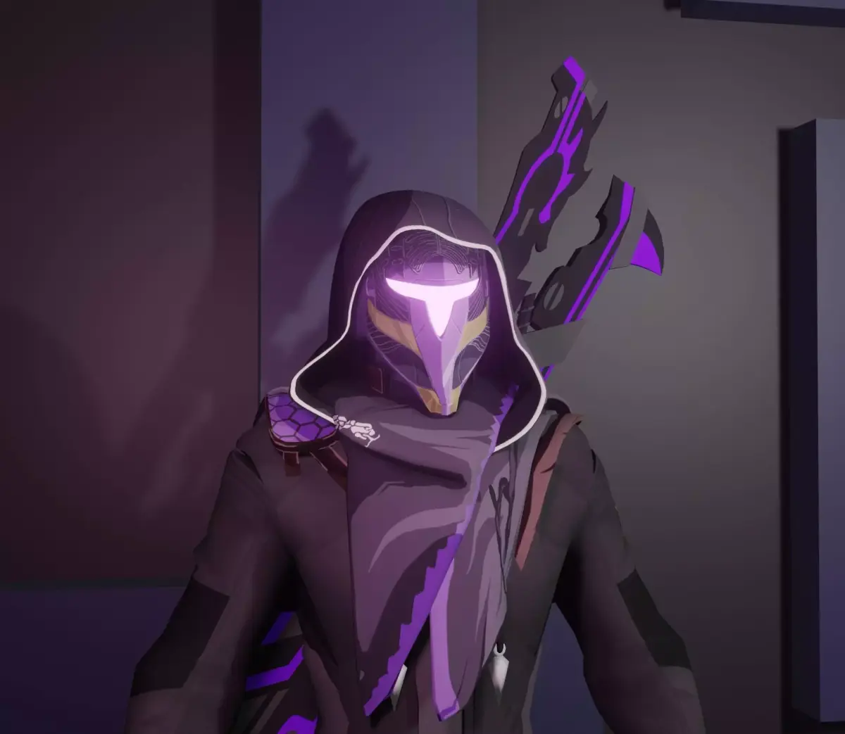 Cyber Masked 3D model