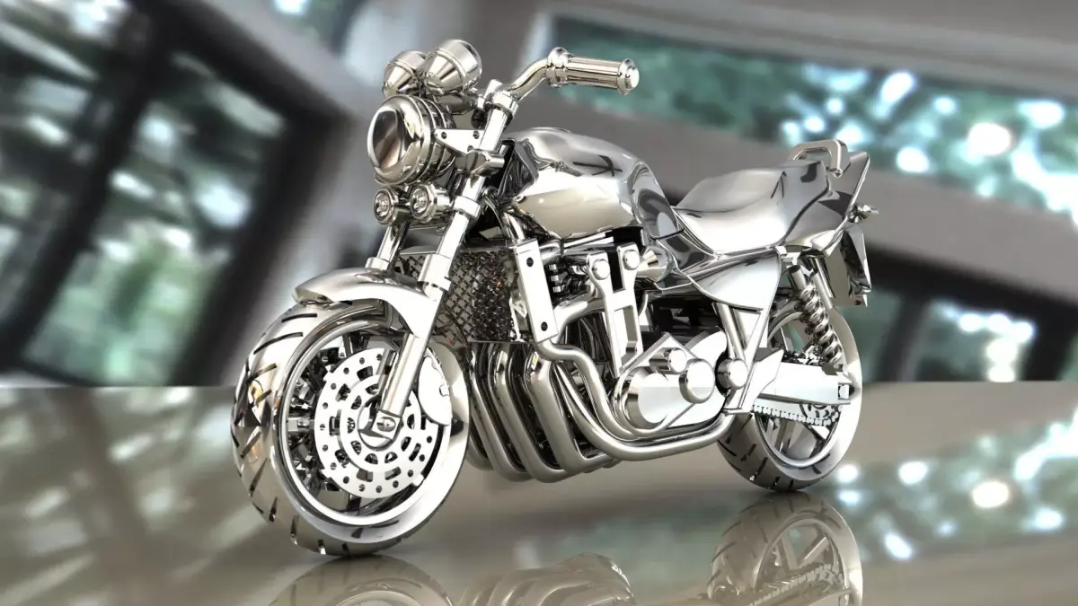 motorcycle pendant 3D print model get