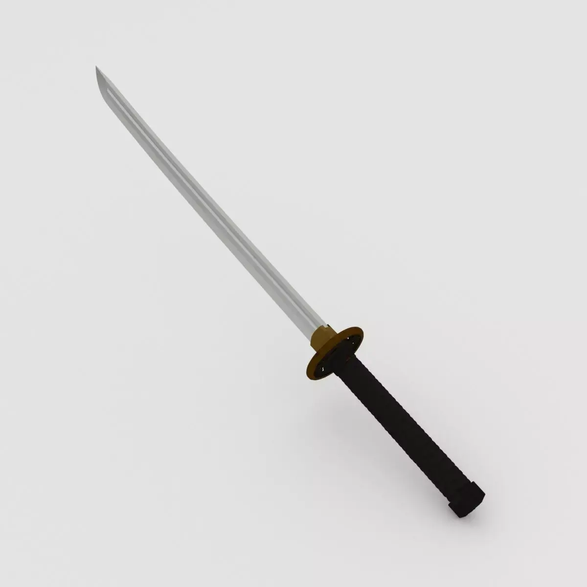 Katana Sword Free low-poly 3D model purchase