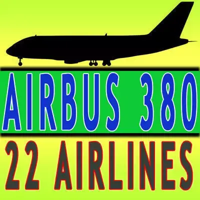 22 Textures for Air Jets 3D model
