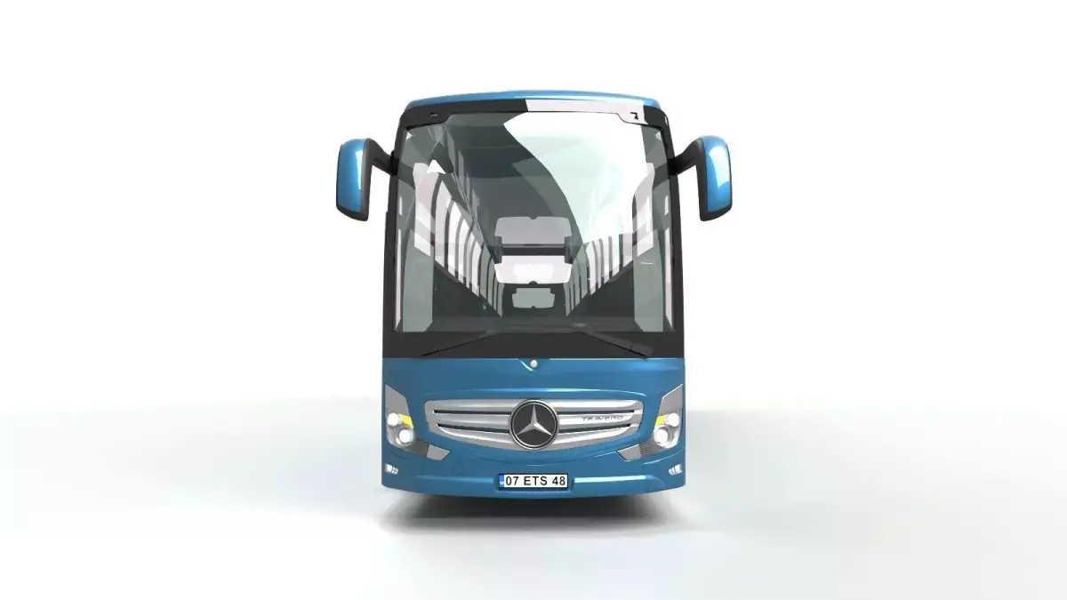Mercedes Travego 16 SHD Bus - Exterior only 3D model
