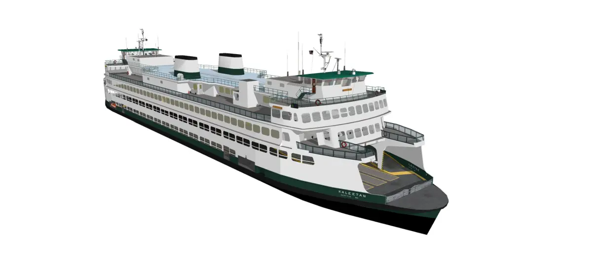Washington State Ferry 3D model