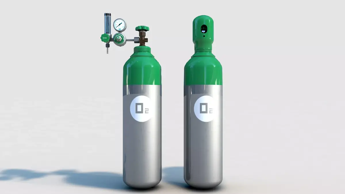 Oxygen Tank 3D model