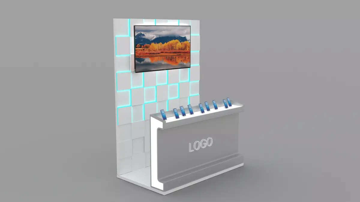 Kiosk Display  3D model