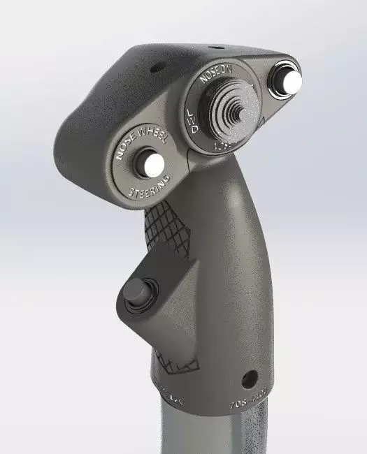 A-4E-c Skyhawk stick for PC simulation or memorabilia  3D print model