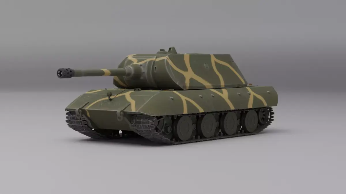 Panzerkampfwagen E-100 3D model