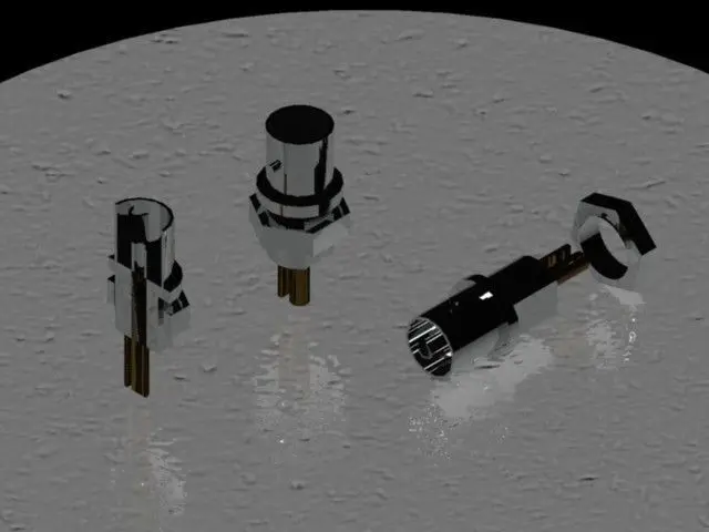 BNC connector receptacle Free 3D model