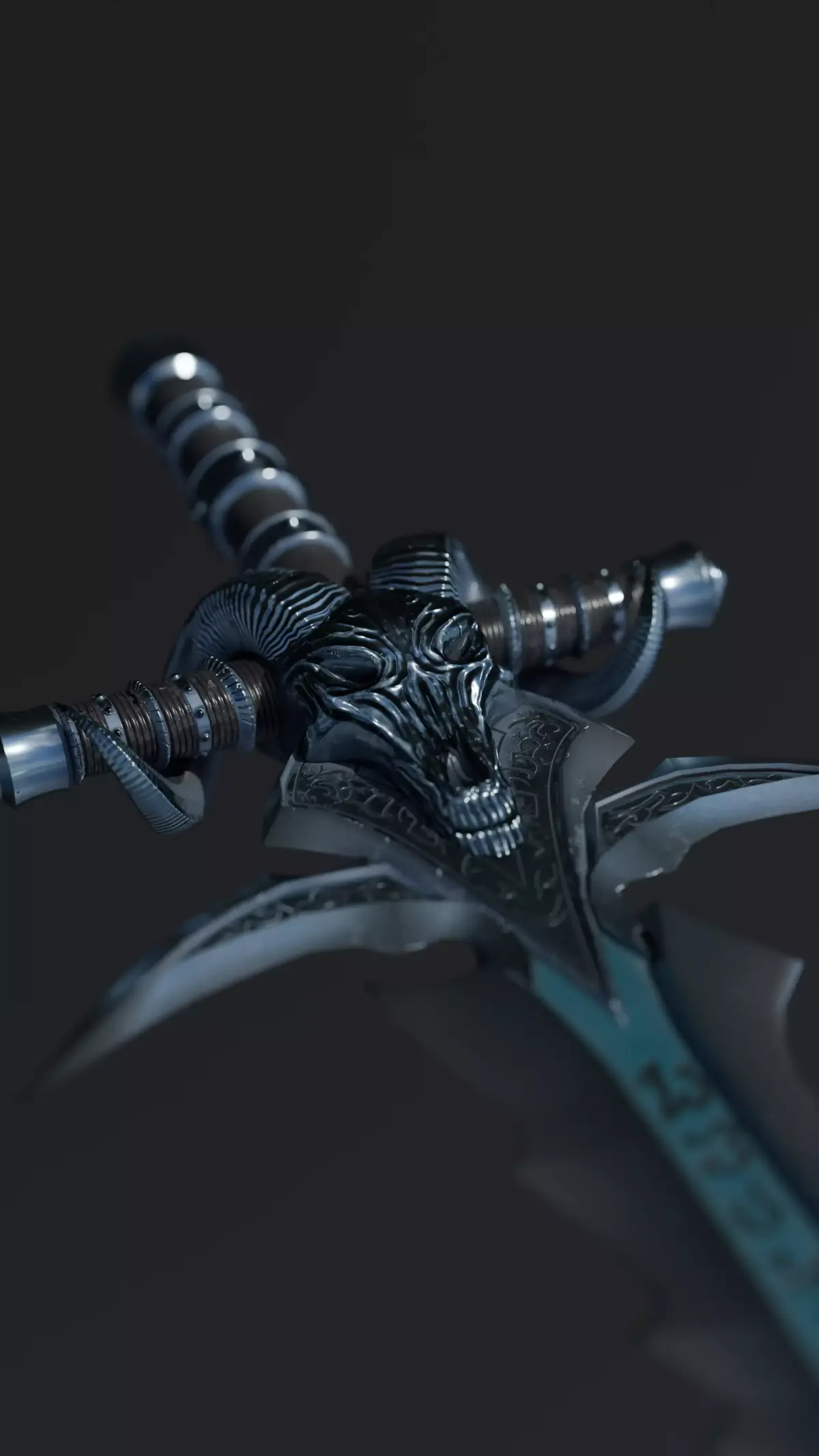 Frostmourne Free low-poly 3D model