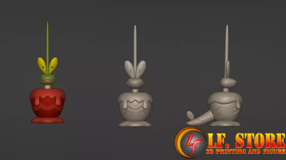 Pokemon Dipplin 3D model