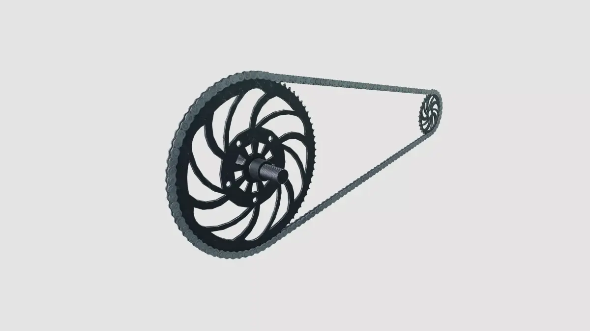 Cycle Chain 3D model
