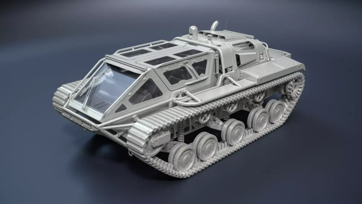 Ripsaw EV3-F4 High-Poly 3D model