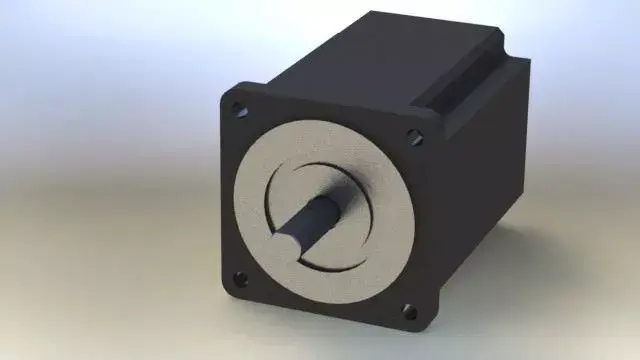 Nema stepper motor-long frame Free 3D model