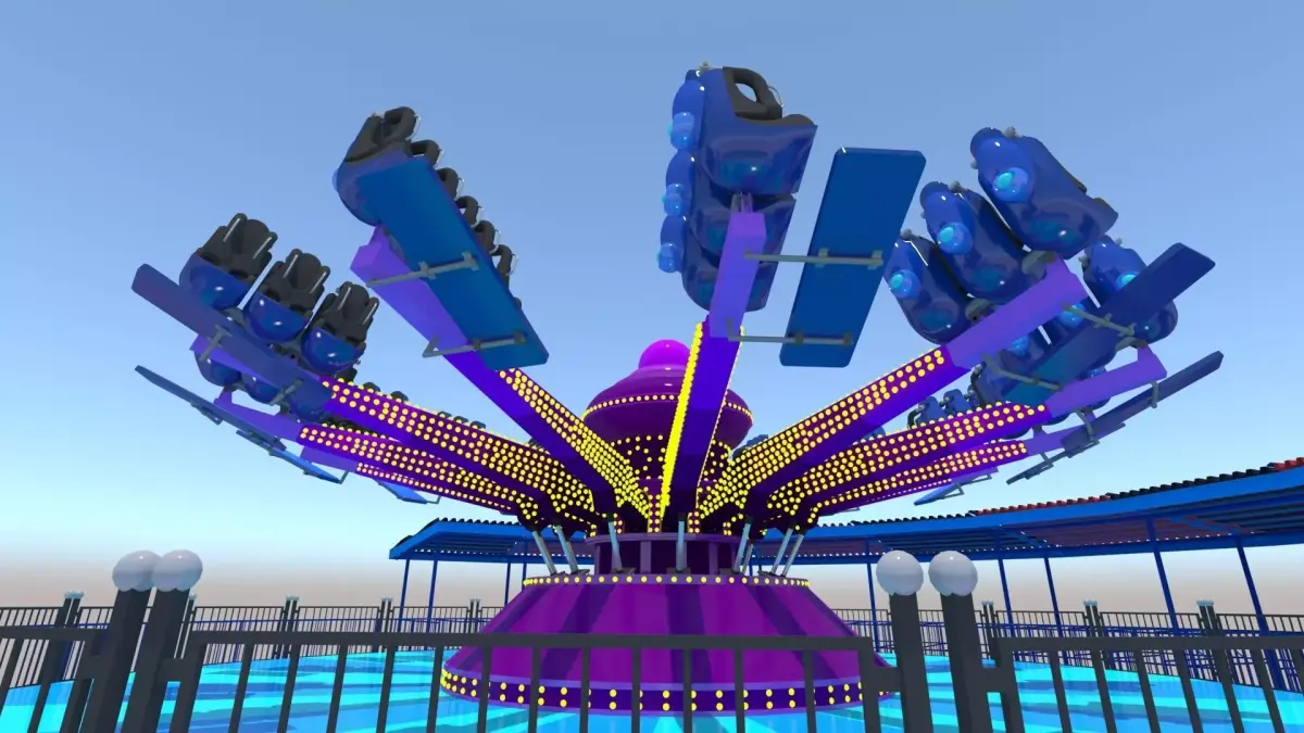 GoGo Bouncer Rides 3D model