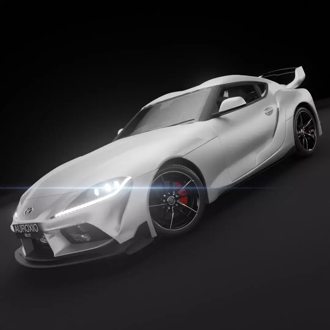 2020 Toyota Supra MK5 A90 Free 3D model