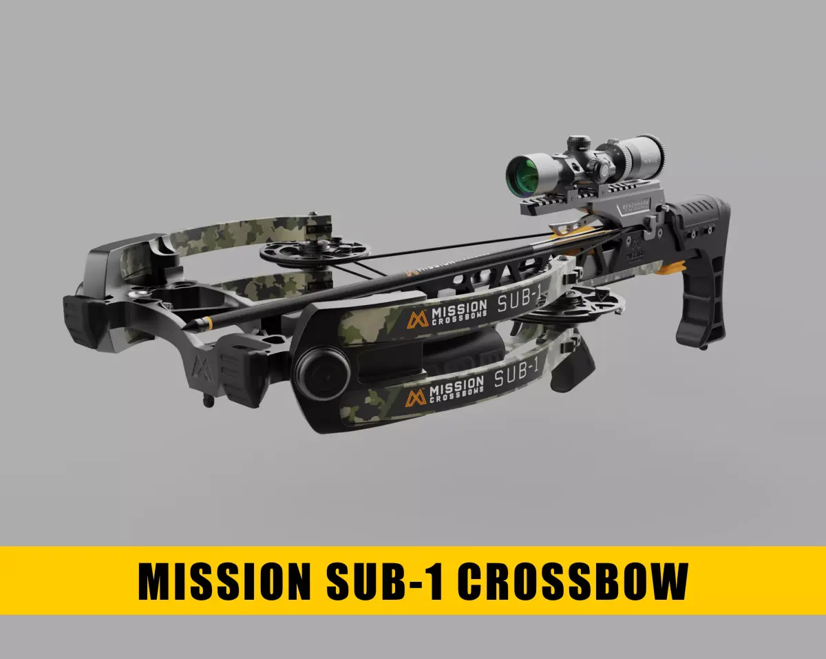 Mission SUB 1 Crossbow - Hero Asset - Realistic 3D model