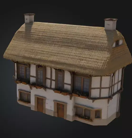 Medieval Inn 3D model