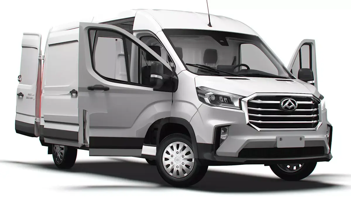 Maxus Deliver 9 Van L3H2 HQInterior 2025 3D model