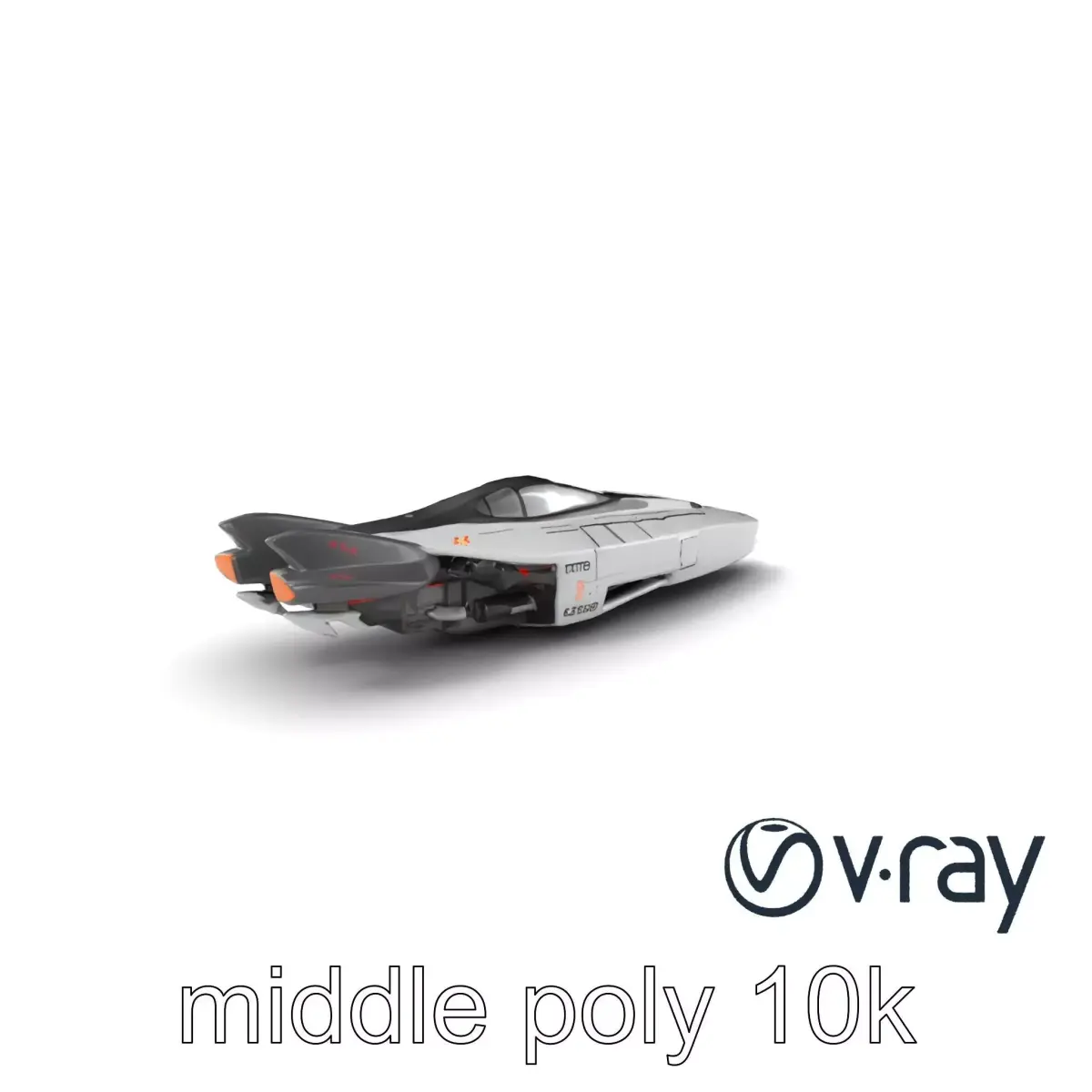 PhoenixRise Stealth Fighter model pack Low-poly 3D model