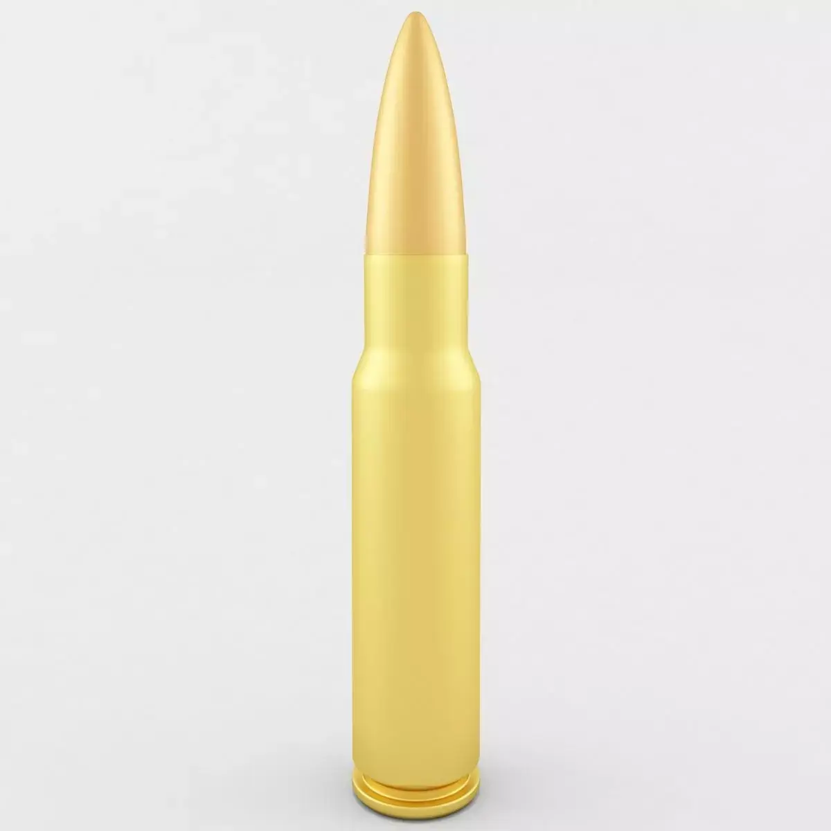 7 62x51 NATO Cartridge 3D model