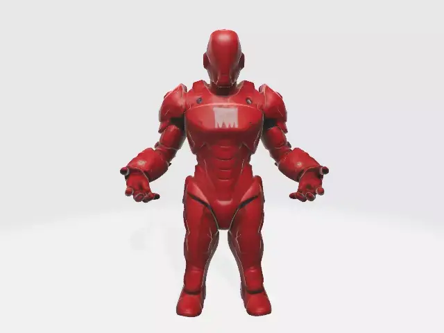 super red suit 3D model