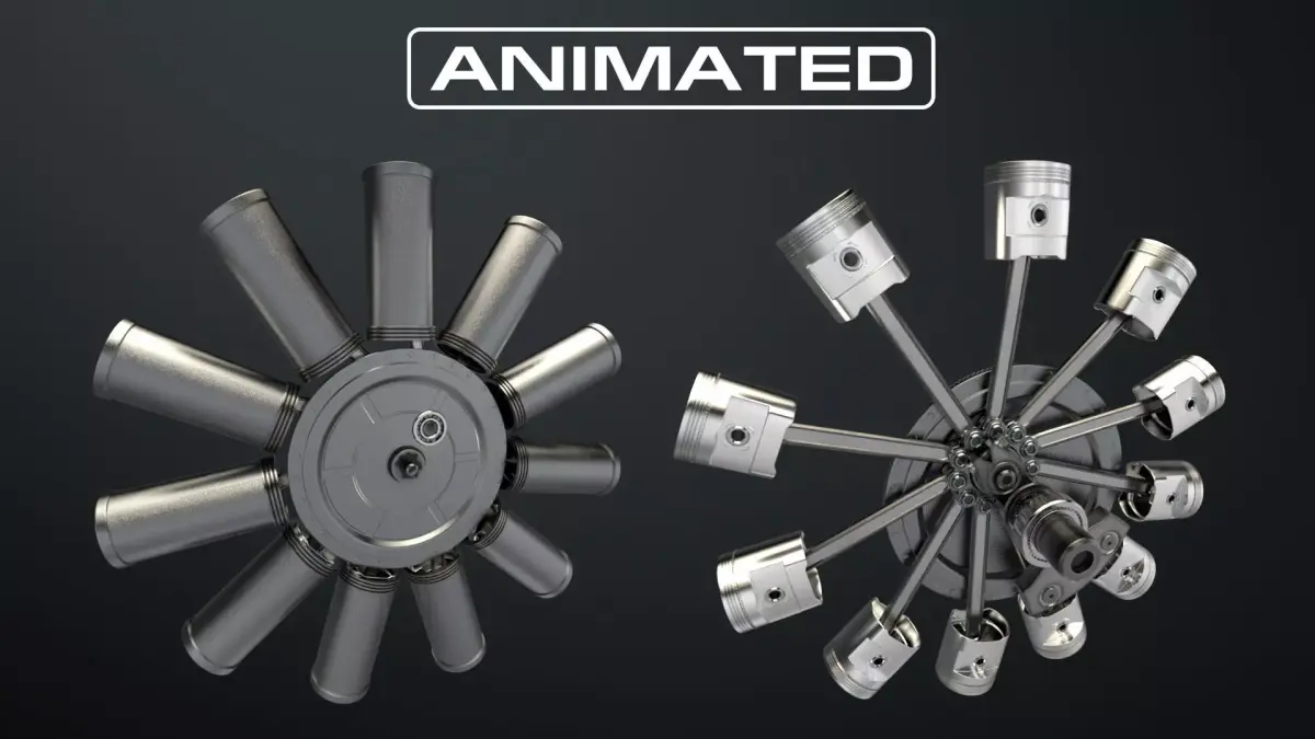 Aircraft Engine 3D model 7
