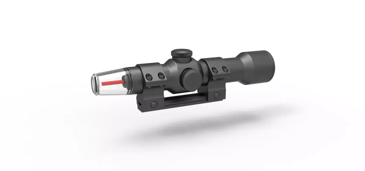 Scope for cosplay blaster 3D print model