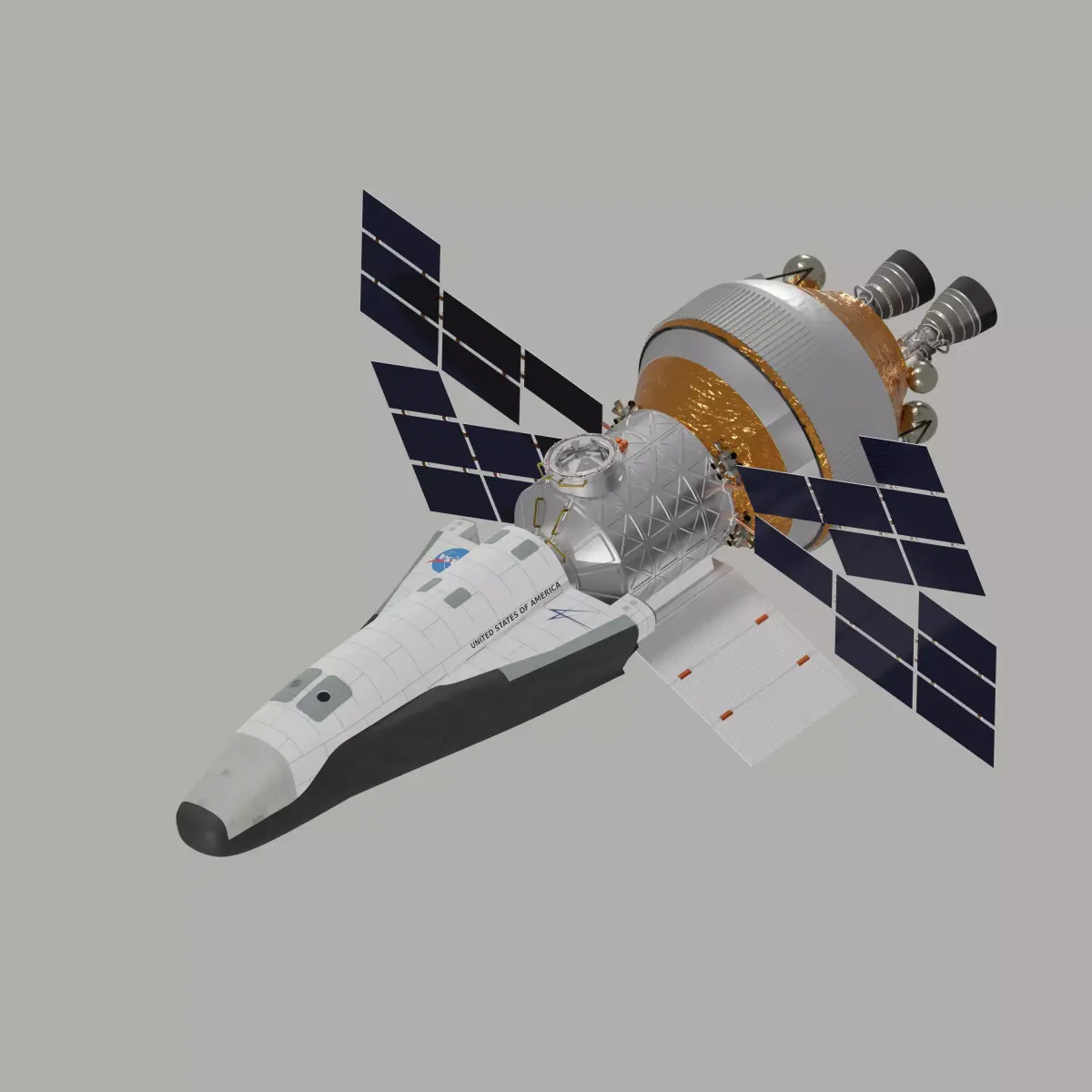 Lockheed Martin Crew Exploration Vehicle 3D model