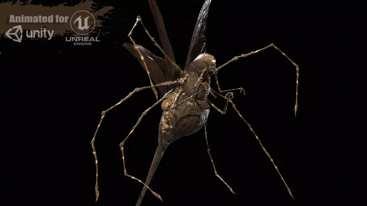 LandBug5 A1 Low-poly 3D model