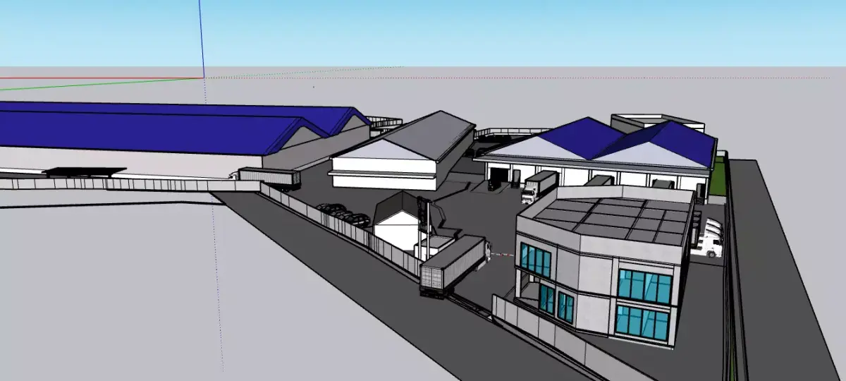 FACTORY PLAN 3D model purchase