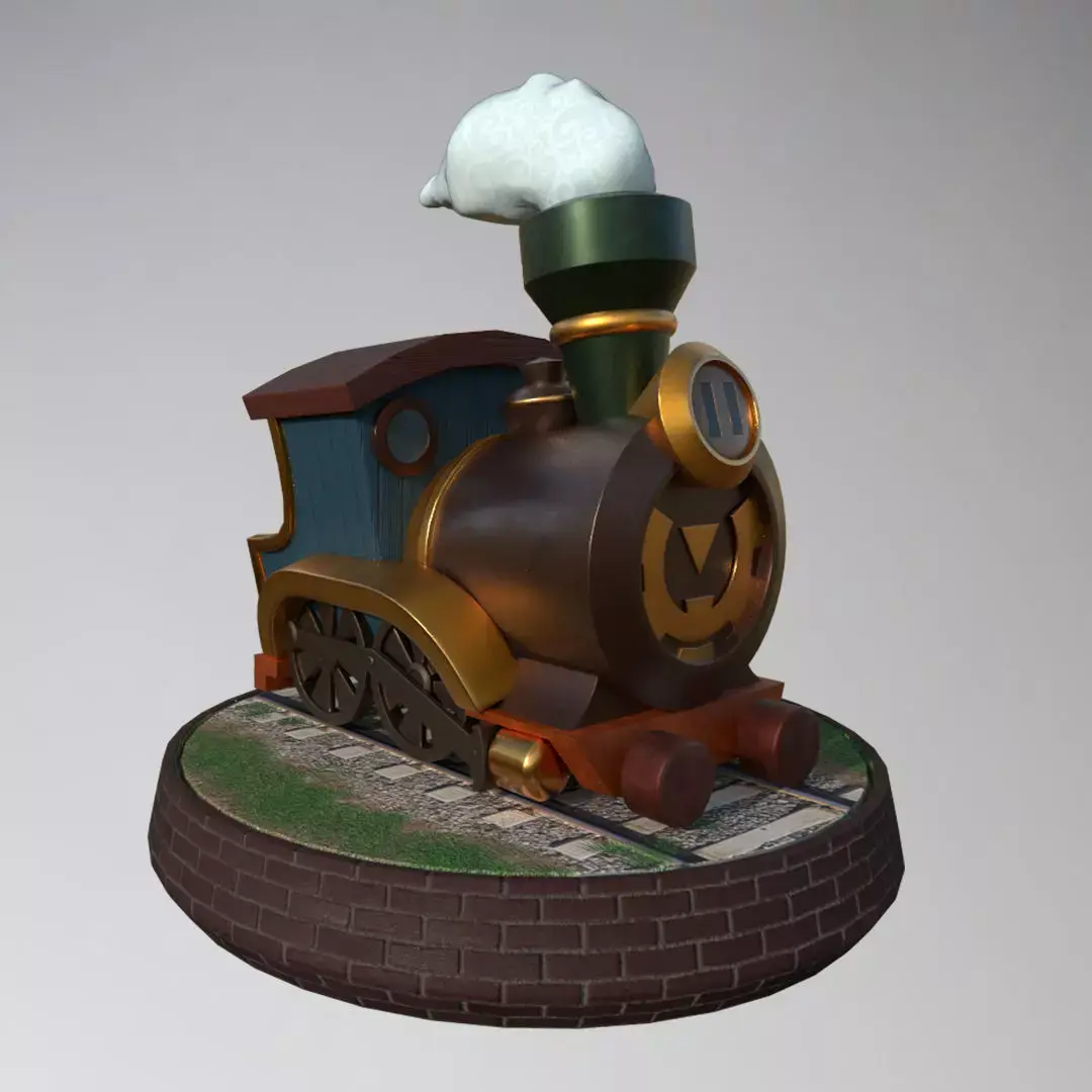 Zelda Spirit Tracks train Miniature 3D print model