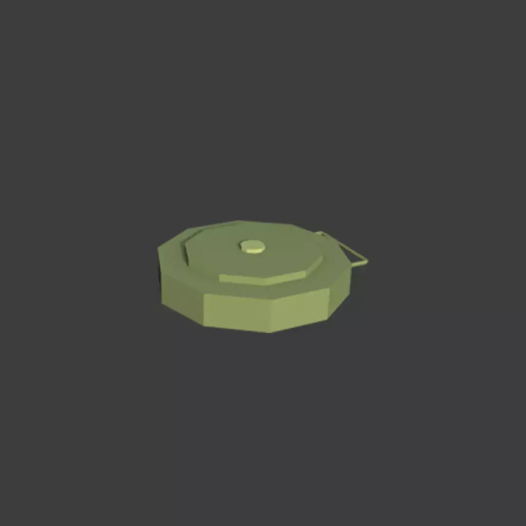 Measurement Tape Free low-poly 3D model